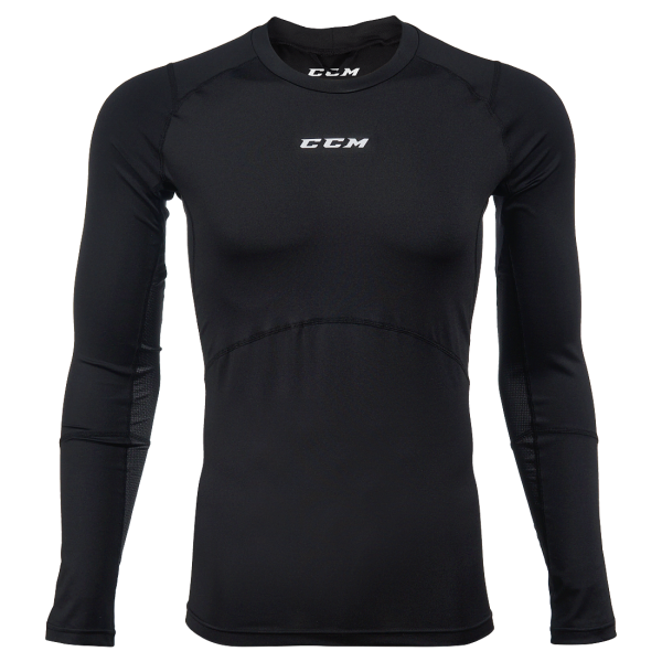 Термобелье футболка   Adult Compression LS Top with gel Black