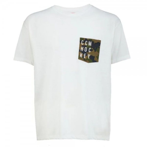 Футболка CAMO POCKET S/S TEE SR White