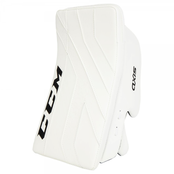 GB AXIS GOALIE BLOCKER SR WH/WH/WH/WH