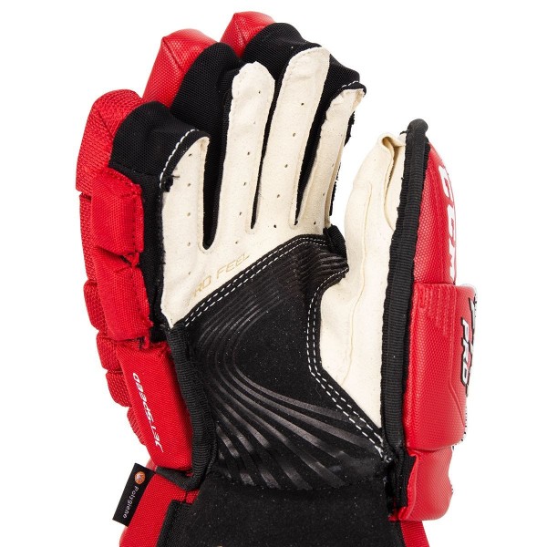 Перчатки игрока HG JETSPEED FT4 PRO GLOVES SR BK/RD/WH