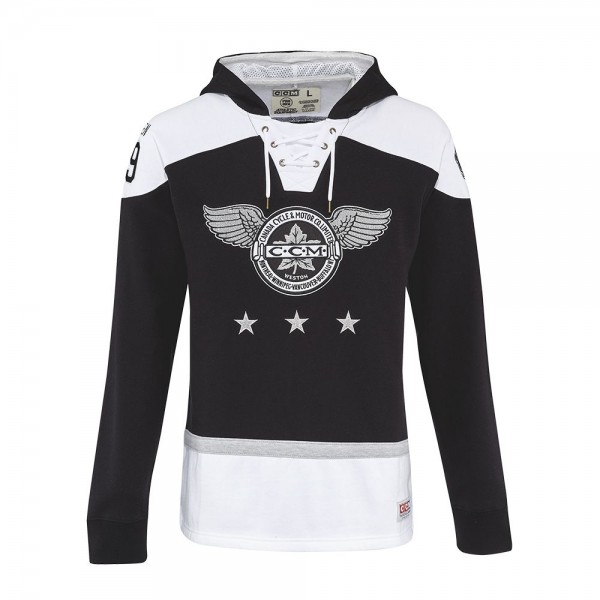 Толстовка MONOCHROME JERSEY HOODIE AD BLACK