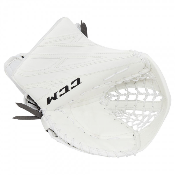 GME4.5CC YT CCM EFX Prot Goalie Catcher White/White/White/White