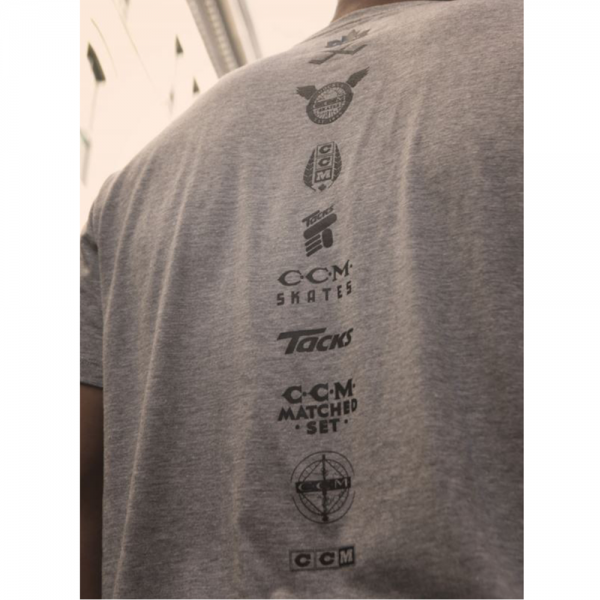 Футболка HISTORICAL S/S TEE SR Athletic Grey