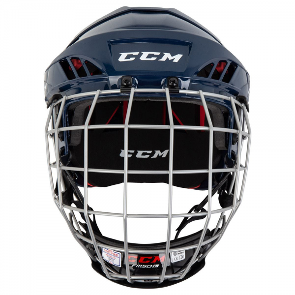 Шлем игрока с маской HT50C CCM HF HELMET COMBO SR Navy