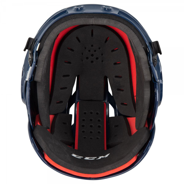 Шлем игрока с маской HT50C CCM HF HELMET COMBO SR Navy