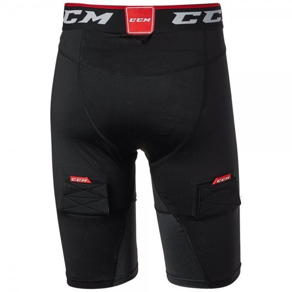 Термобелье шорты с ракушкой   Mens Compression Short with Jock Black