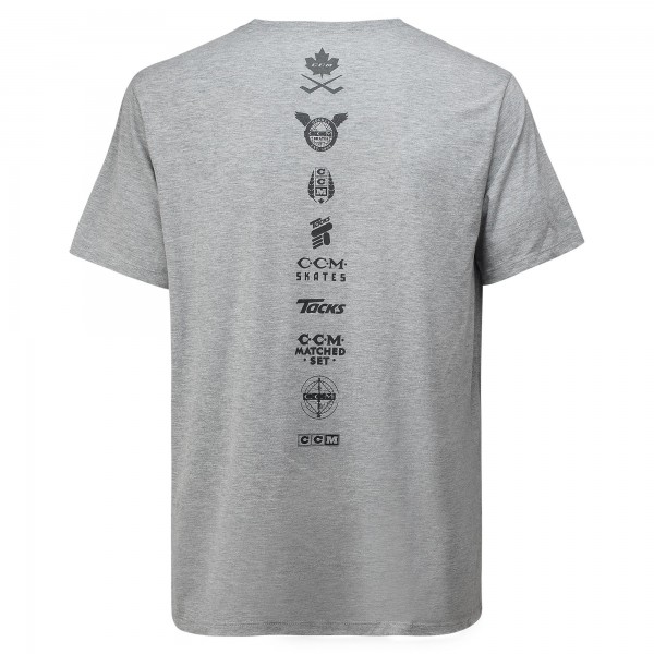 Футболка HISTORICAL S/S TEE SR Athletic Grey