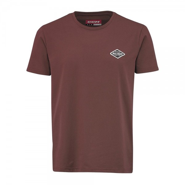 Футболка OUTDOOR SS TEE A YTADDER BROWN